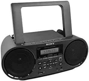 Sony Bluetooth NFC נגן CD MP3 BOOMBOX COMBO COMBO נייד מגה בס סטריאו | לשימוש רדיו ביתי או בחוף הים או ביער | רדיו דיגיטלי